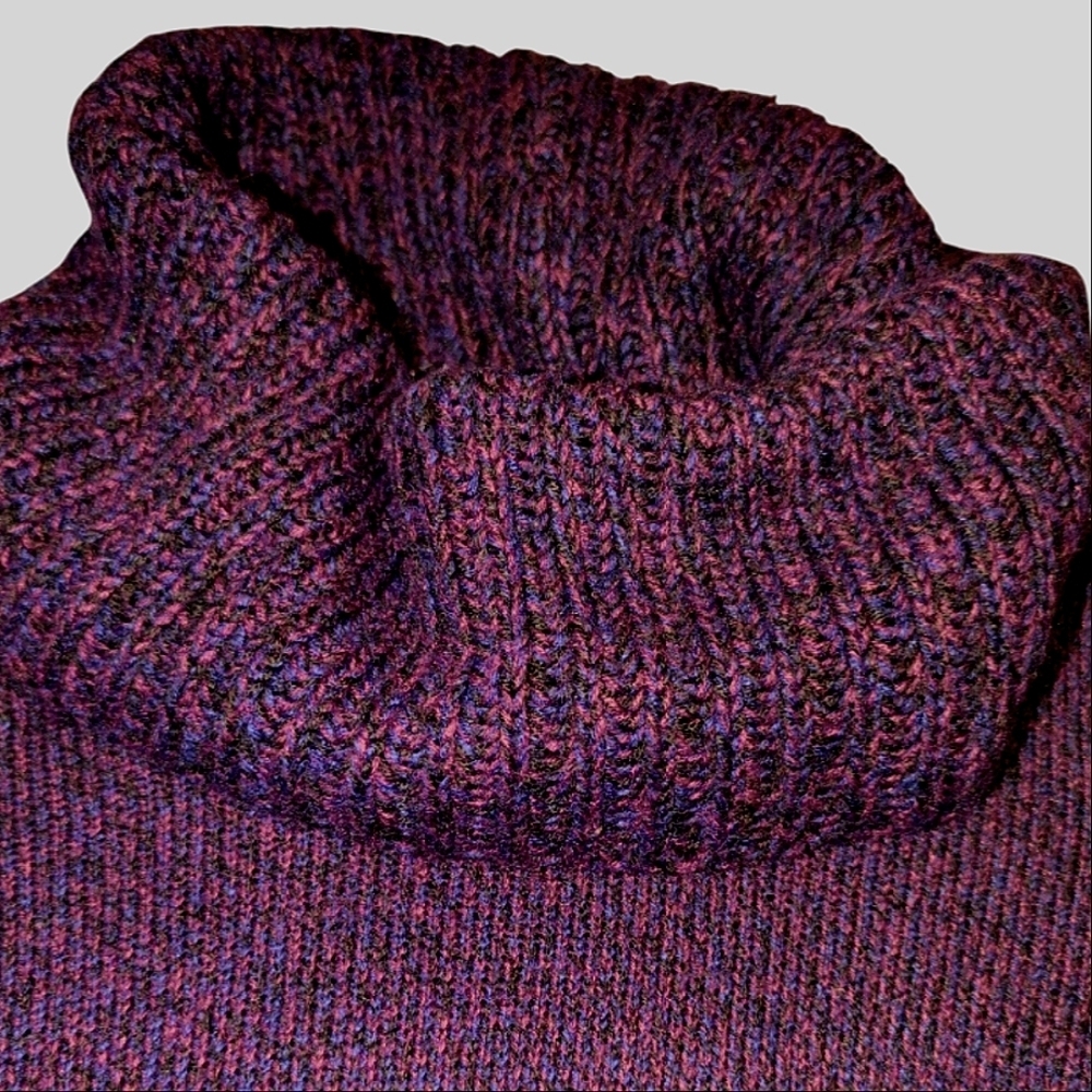 2/$20 H&M Ultraviolet Chunky tunic, turtleneck, sweater dress size small - Picture 3 of 3
